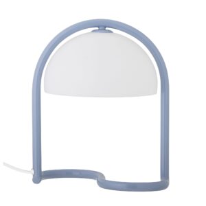 Bloomingville - Favour Bordlampe, Blå, Akryl - Ø24,5 Ã H29,5 cm